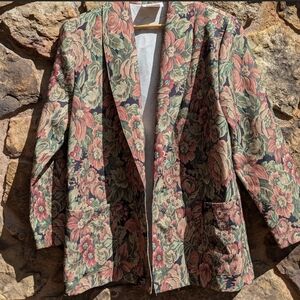 Villager Multicolor Tapestry Jacket